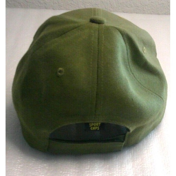 Cap Cabo San Lucas Mexico Olive Green Adjustable EUC - Picture 3 of 7